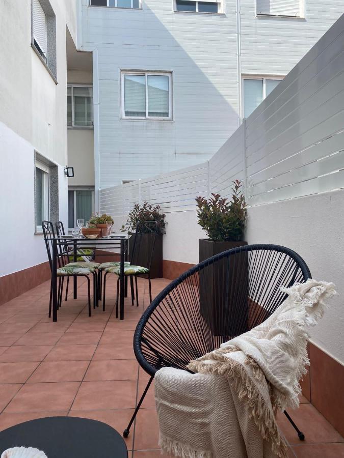 Apartamento Plaza Del Parque Villanueva De Arosa Eksteriør bilde
